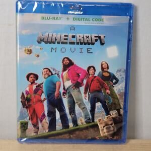 BLU-RAY / DIGITAL A Minecraft Movie NEW / SEALED